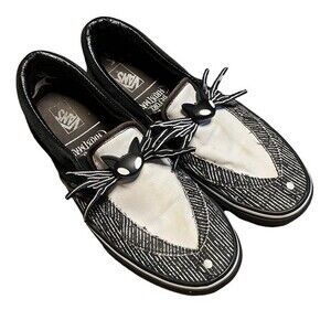 Vans The Nightmare Before Christmas x Classic Slip-On Jack Skellington 9M/10.5W